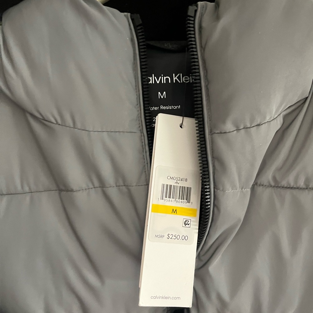 CALVIN KLEIN PUFFER REFLECTIVE